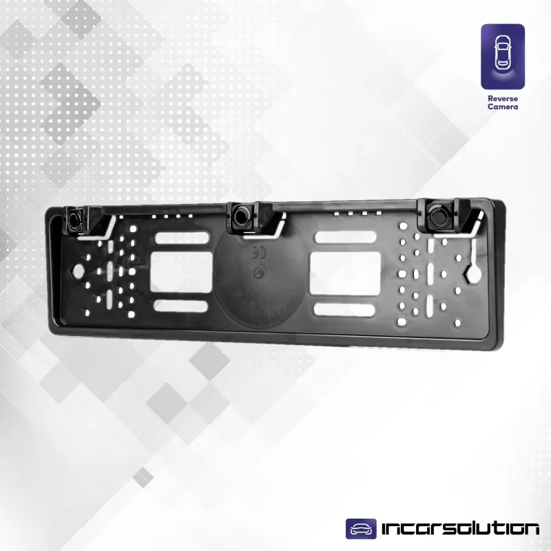 Camara Traseira Universal Matricula c/ Sensores Estacionamento