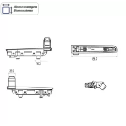 Camara Traseira Volkswagen Transporter T5 T6