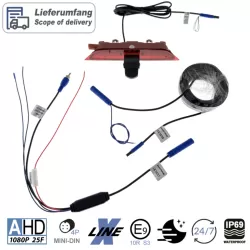 Reverse Camera Volkswagen VW Caddy 5 AHD 1080P