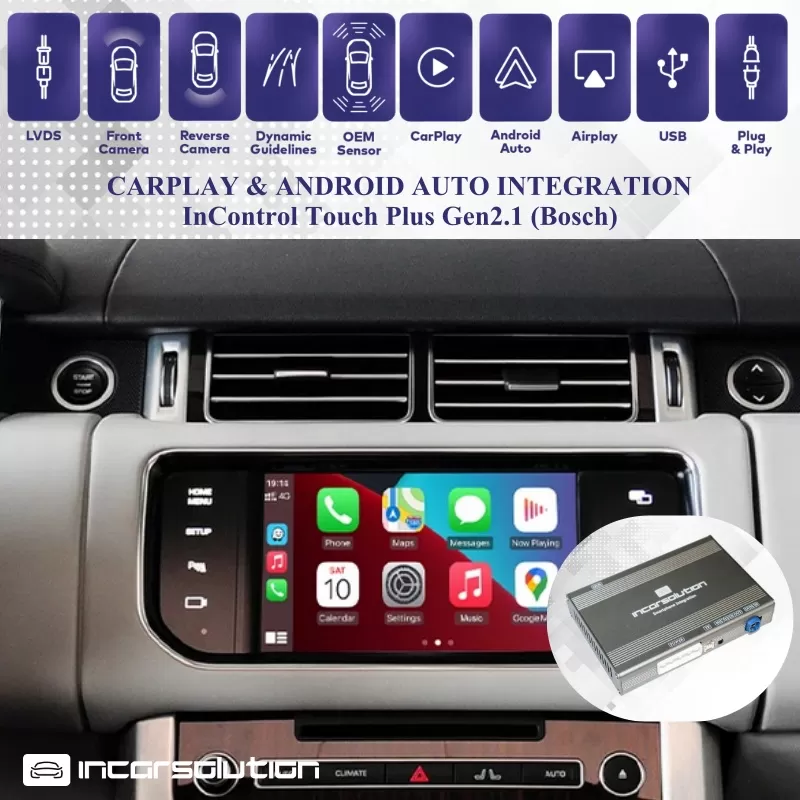 Wireless CarPlay Android Auto Land Rover Bosch Gen 2.1