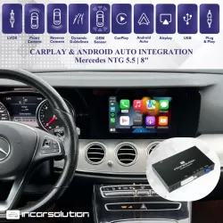 Wireless CarPlay Android Auto Mercedes NTG5.5 Classe E W213