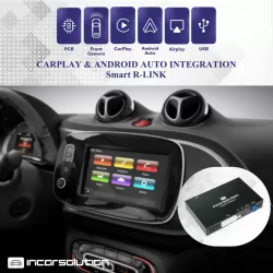 Wireless CarPlay Android Auto Smart ForTwo ForFour R-Link