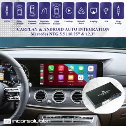 Wireless CarPlay Android Auto Mercedes NTG5.5