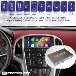 Wireless CarPlay Android Auto Opel CD500 CD600 Navi 600 900 950