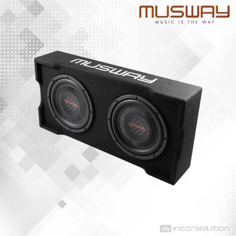 Musway MF210Q2 Subwoofer 10" 25cm Downfire Bass Reflex