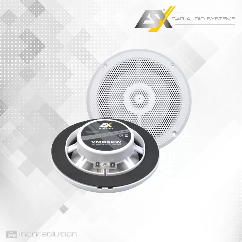 ESX VMS52W Colunas Maritimas Coaxiais 2 Vias 5.25" 13cm