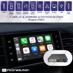 Wireless CarPlay Android Auto Peugeot SMEG 208 2008 308 508 Partner