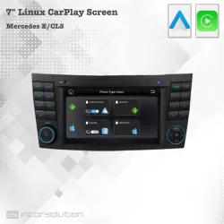 Radio Linux Mercedes E CLS W211 W219 CarPlay Android Auto