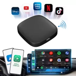 Ai Box Wireless CarPlay & Android Auto Stream Youtube Netflix Prime Video
