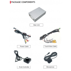 Interface Apple CarPlay & Android Auto Universal