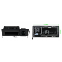 Camara Traseira HD Skoda Octavia 5E 2013-2019