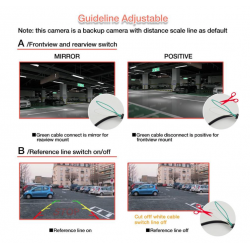 Camara Delantera Trasera HD Universal 18MM