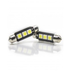 Lampadas Led C5W 39mm 3 SMD Can Bus
