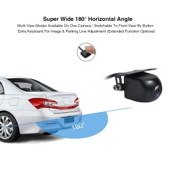 Camara Frontal & Traseira Universal - Angulo 180º