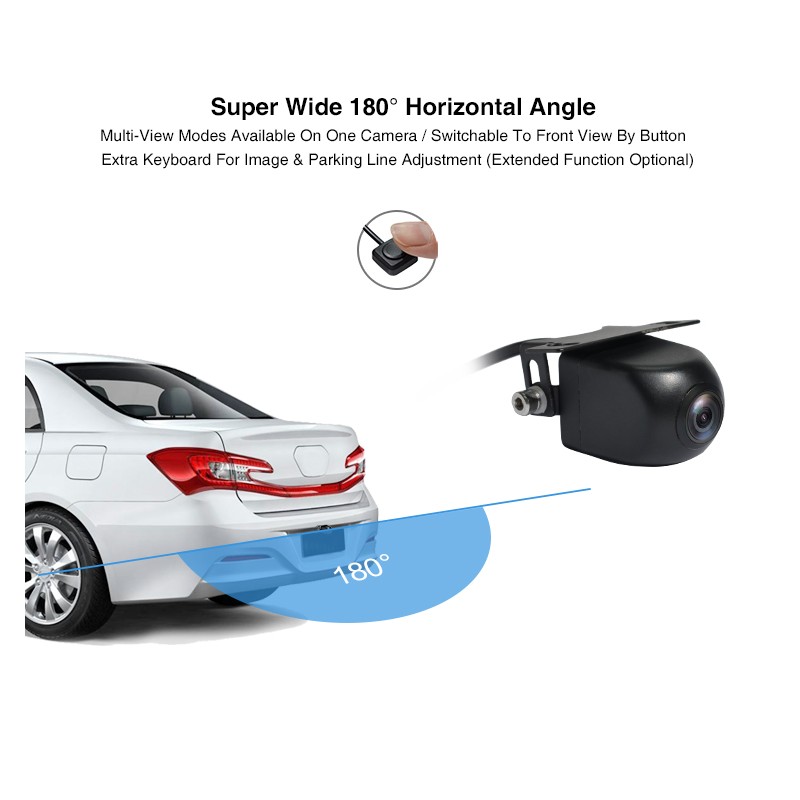 Camara Frontal & Traseira Universal - Angulo 180º