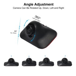 Universal Front Side View Reverse Camera AHD 720P