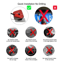 Camara Delantera Lateral Trasera Universal AHD 720P