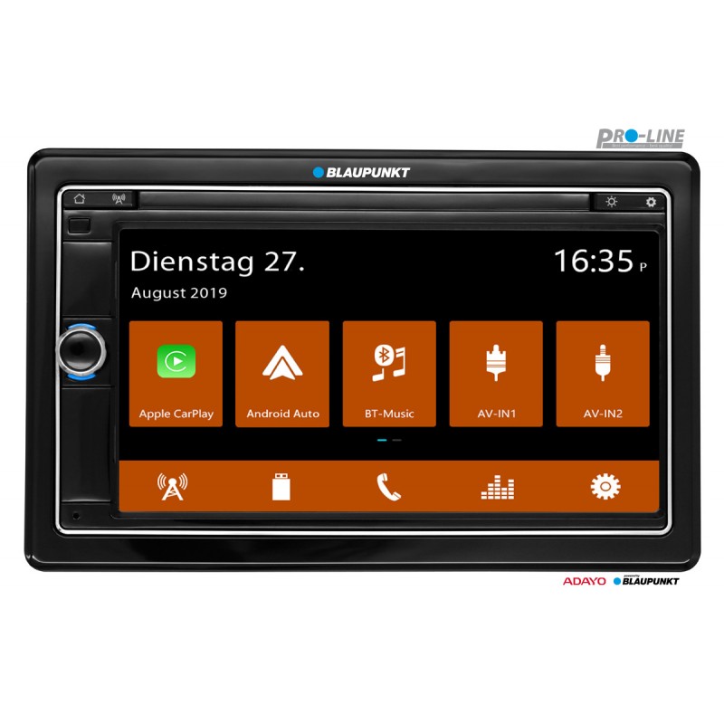 Blaupunkt Passau 590 DAB Radio 2Din RDS USB SD MP3 Bluetooth A2DP CarPlay Android Auto
