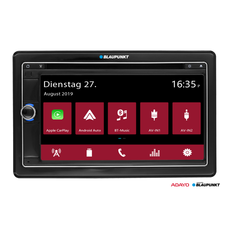 Blaupunkt Vienna 790 DAB Radio 2Din RDS CD DVD USB SD MP3 Bluetooth A2DP CarPlay Android Auto