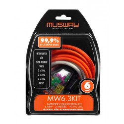Musway MW6.3KIT Kit Instalação Amplificador 6mm